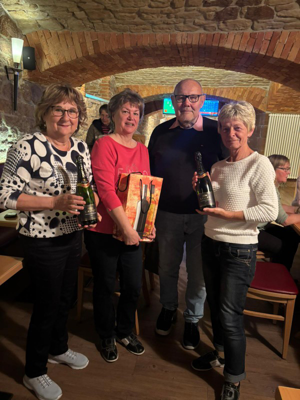 Preisübergabe Gewinner.