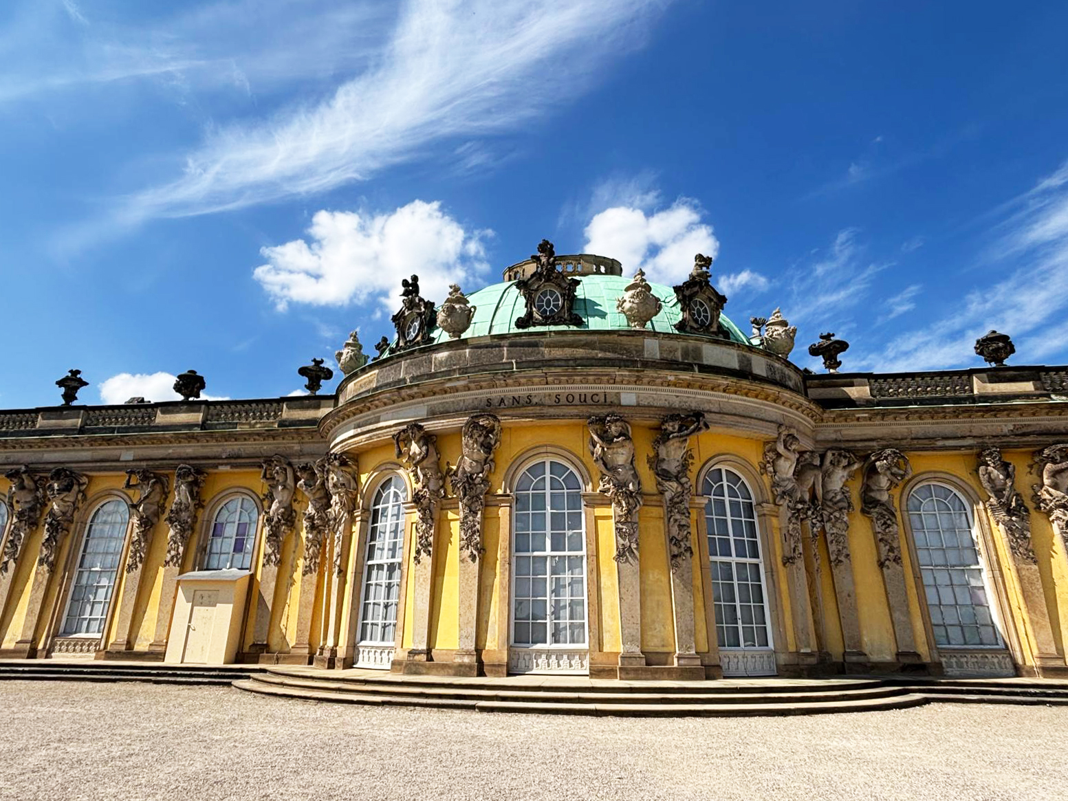 Verein BB1 Busfahrt 2026 Potsdam Schloss